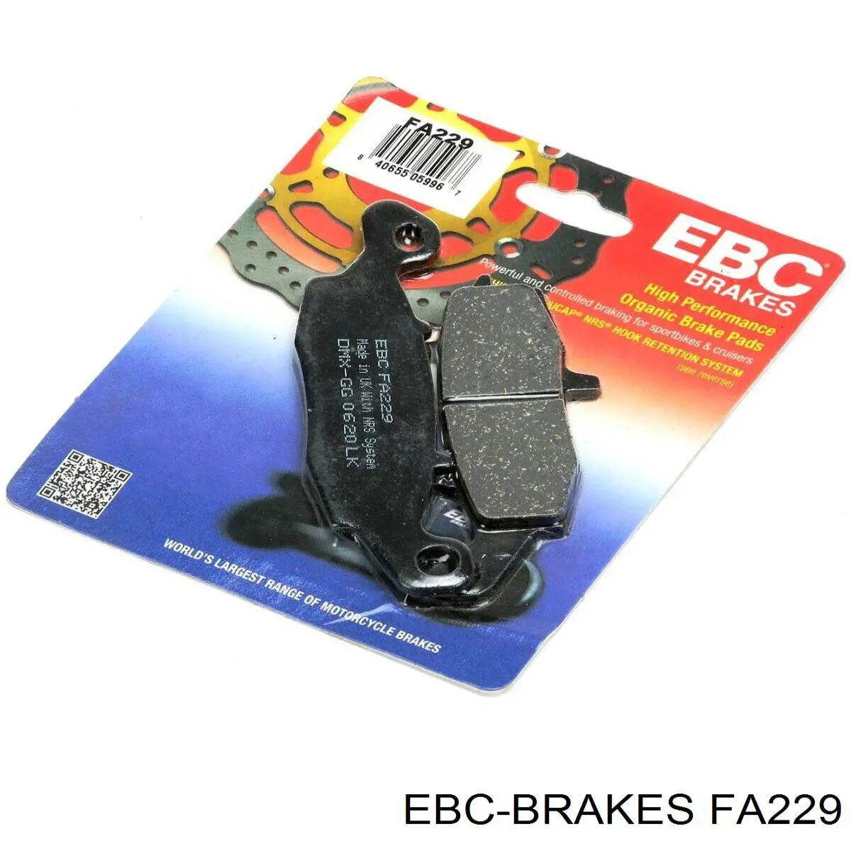FA229 EBC Brakes Повітряний фільтр двигуна