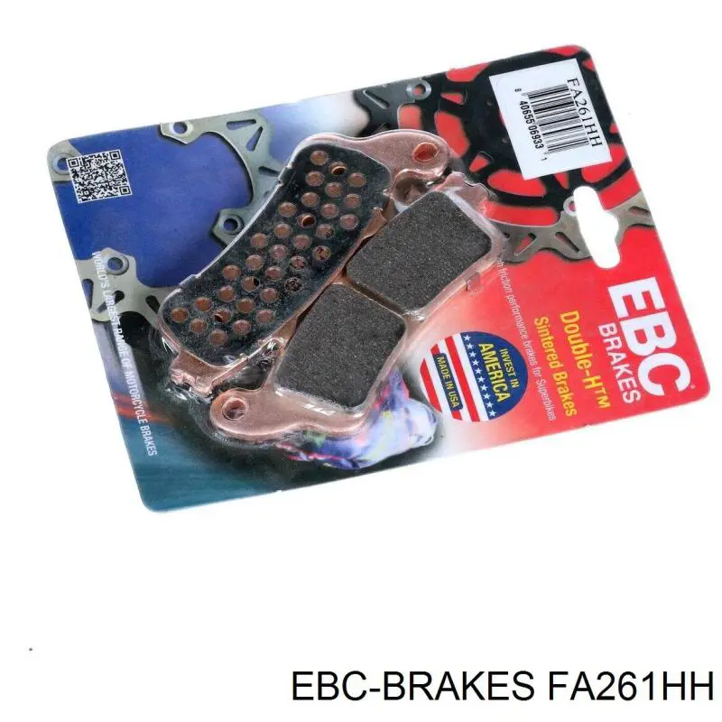 Передні тормозні колодки 07HO4206 Brembo