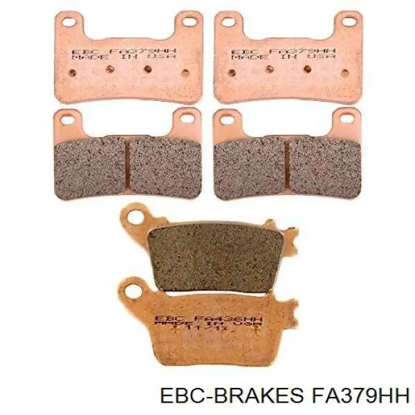 Купити FA379HH EBC Brakes 