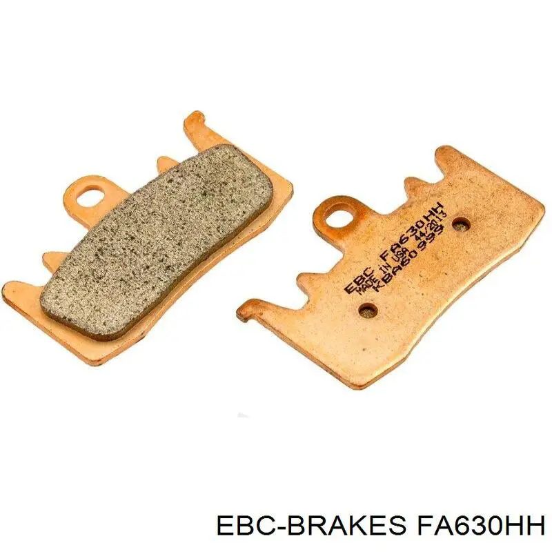 Гальмівні колодки EBC Brakes FA630HH ціна, від 32.71 USD