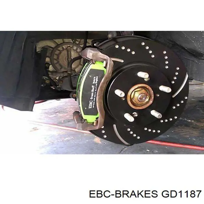 Диск переднього гальма EBC Brakes GD1187 ціна, від 58.44 USD