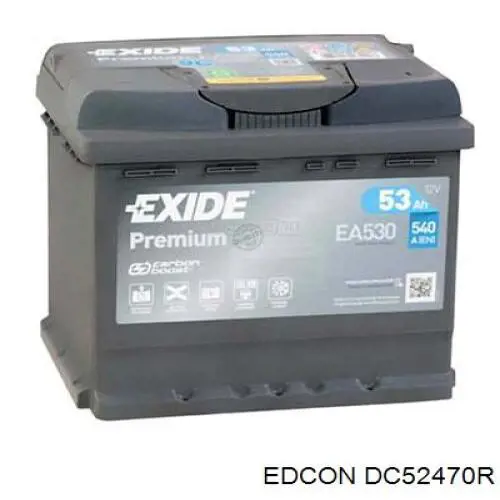 Купити Акумулятор EDCON 52 А/г (DC52470R)