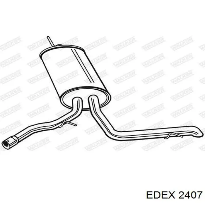 Глушник, центральна частина 2407 Edex