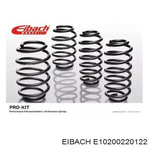 Купити E10200220122 Eibach Комплект пружин підвіски на авто