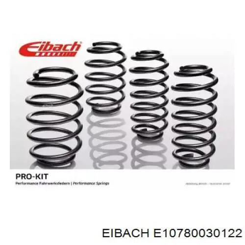 Комплект пружин підвіски на авто Eibach E10780030122 ціна, від 296.89 USD
