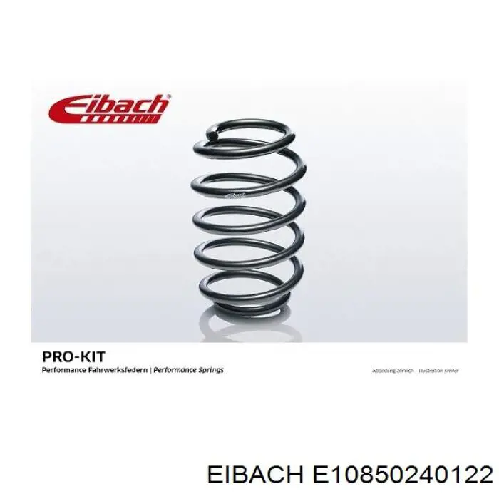 Купити E10850240122 Eibach Комплект пружин підвіски на авто