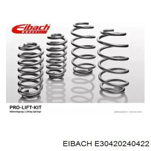 Комплект пружин підвіски на авто Eibach E30420240422 ціна, від 419.58 USD