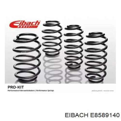 E8589140 Eibach Комплект пружин підвіски на авто