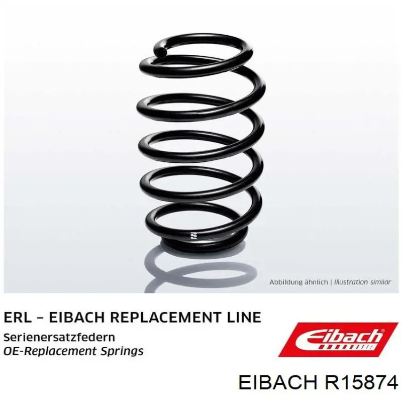 R15874 Eibach Пружина підвіски задня