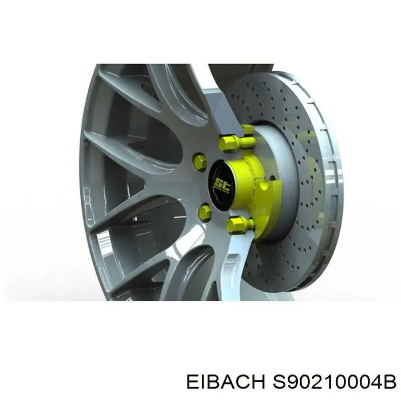 Проставки колісного диска S90210004 Eibach