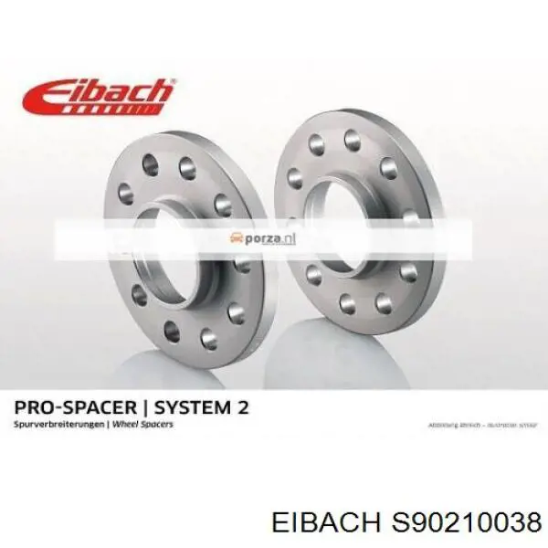 S90210038 Eibach Проставки колісного диска