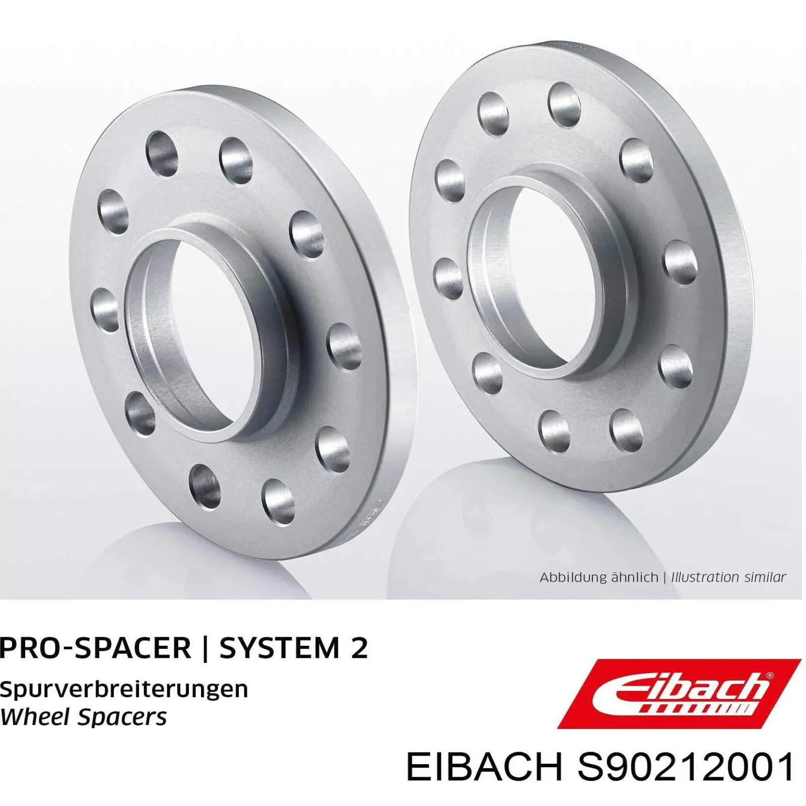 S90212001 Eibach проставки колісного диска