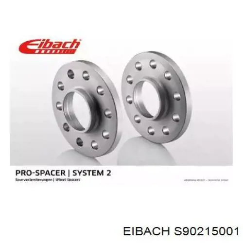 Проставки колісного диска Eibach S90215001 ціна, від 143.82 USD