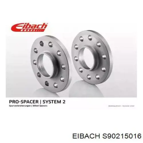 Проставки колісного диска Eibach S90215016 ціна, від 143.86 USD