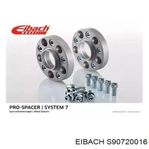 Проставки колісного диска Eibach S90720016 ціна, від 178.01 USD