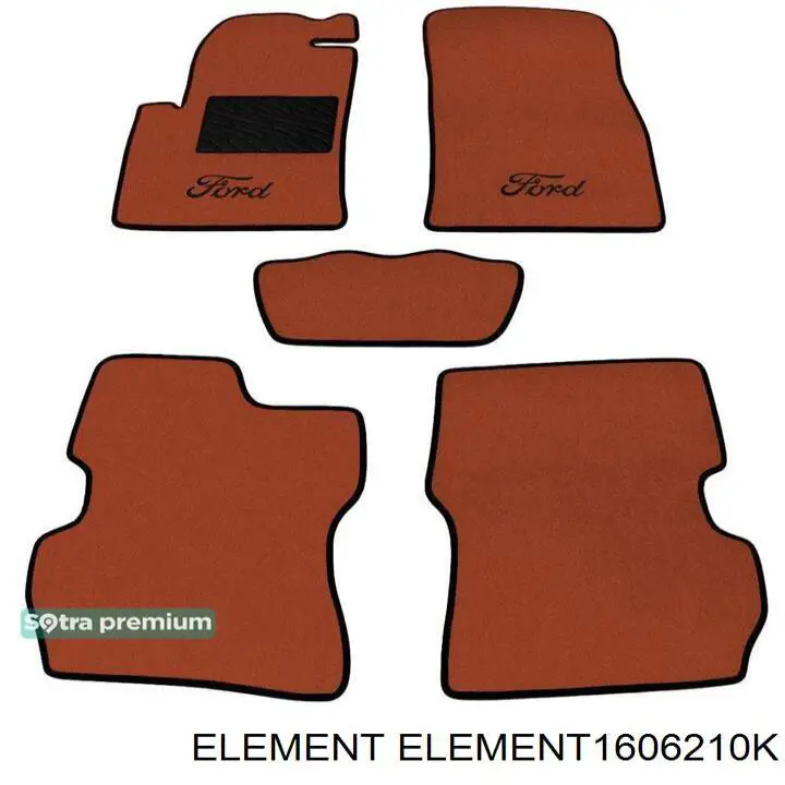 Купити Коврики Ford Fiesta Mk5 JH, JD