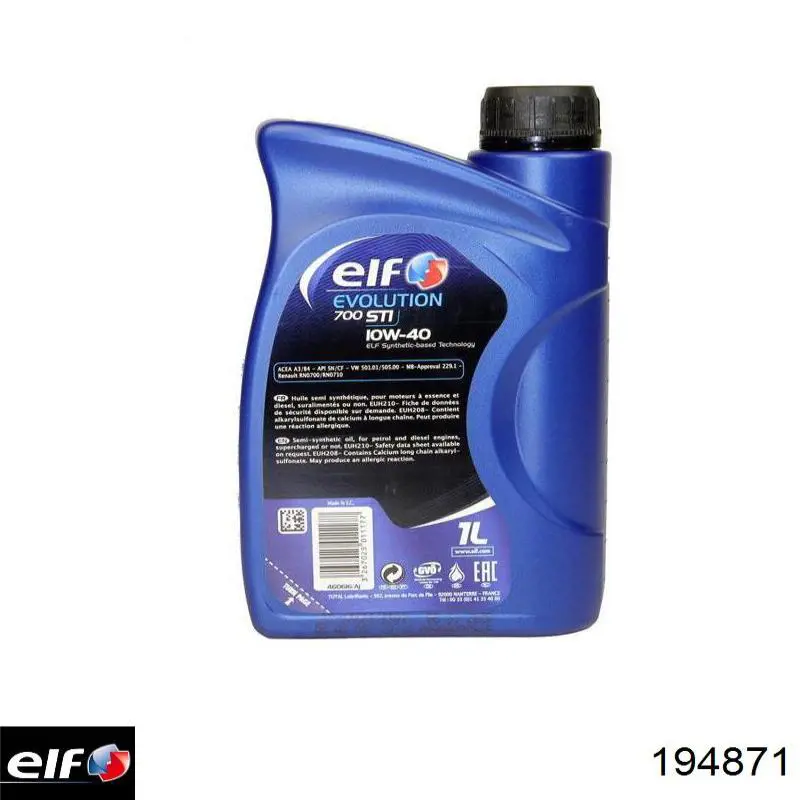 194871 ELF Масло двигуна