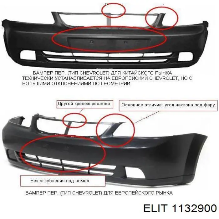 Бампер на авто TYG CV04140BA ціна, від 44.41 USD