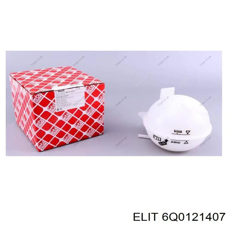 6Q0121407 Elit Розширювальний бачок охолодження