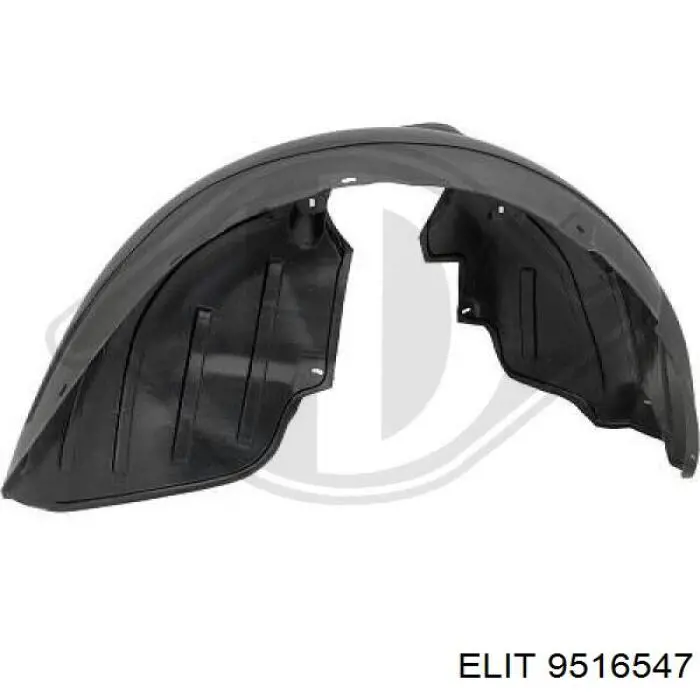 Підкрилок заднього крила, лівий VAG 1S0810971C ціна, від 97.87 USD