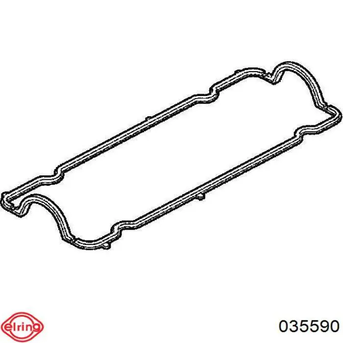 Купити A0000180480 Mercedes Прокладка клапанної кришки двигуна, внутрішня