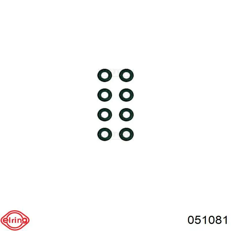 051081 Elring прокладка головки блока циліндрів (гбц)