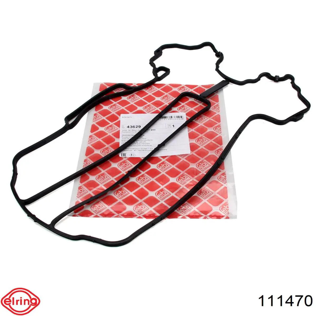 Прокладка клапанної кришки двигуна Elring 111470 ціна, від 12.31 USD
