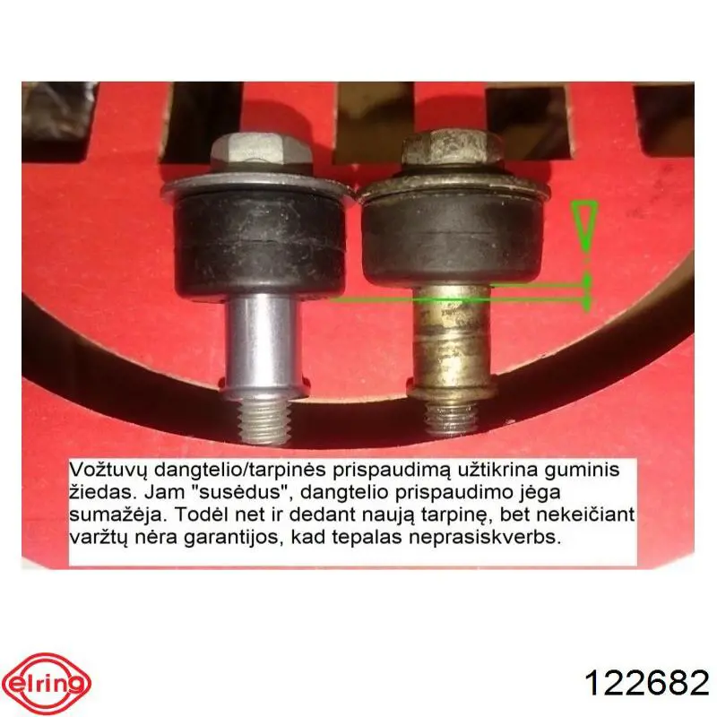 Купити 122682 Elring Болт клапанної кришки ГБЦ