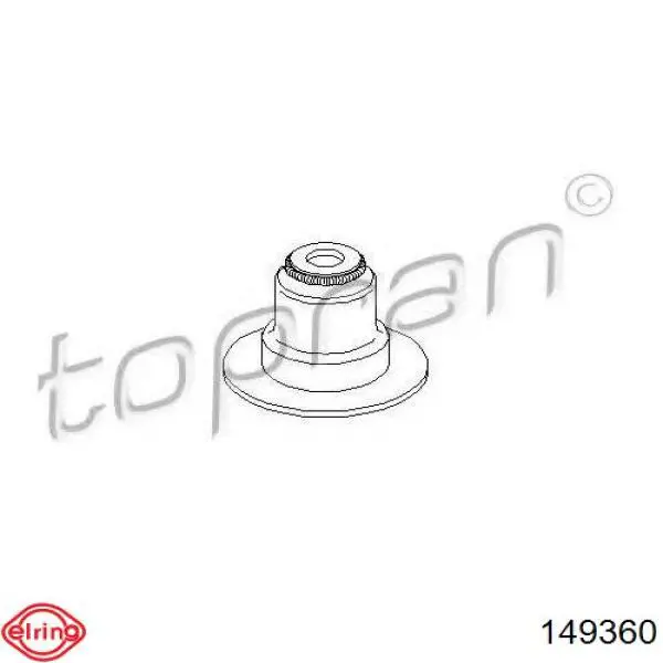 149360 Elring сальник клапана (маслознімний, впуск/випуск)
