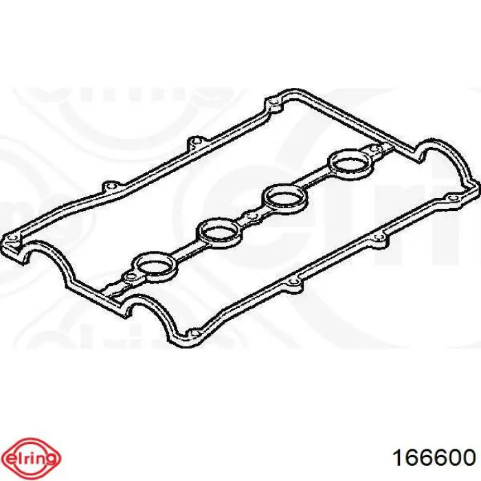 Прокладка клапанної кришки двигуна 166600 Elring