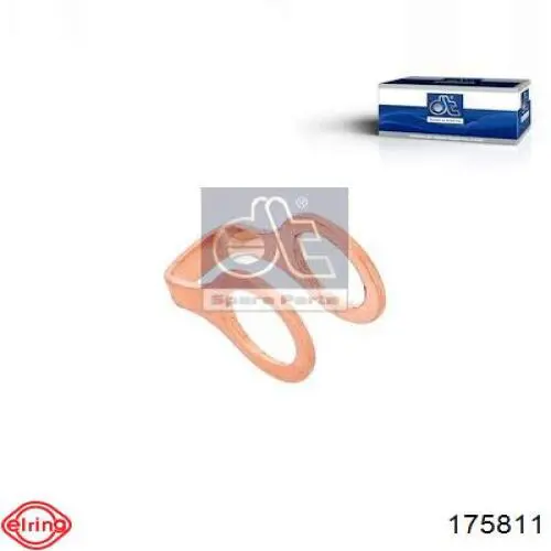 Кільце ущільнювача паливної трубки RF4F13833 Mazda