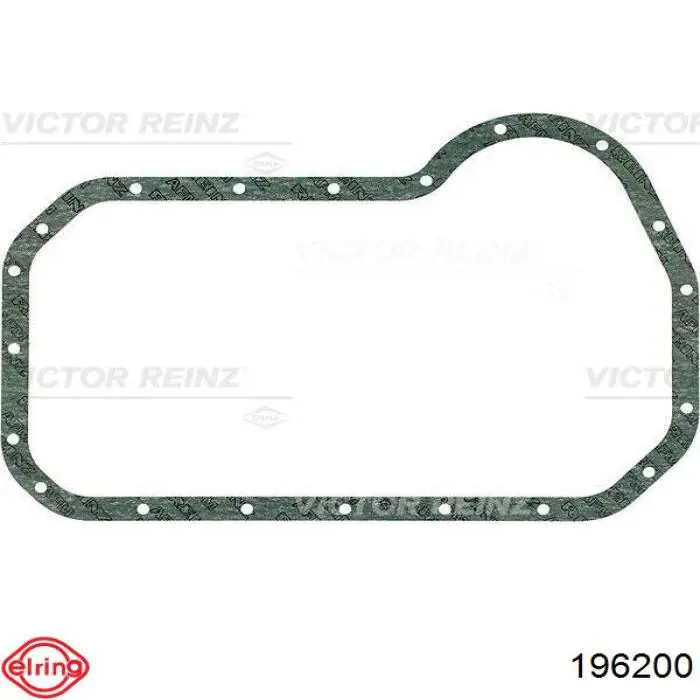 Комплект прокладок двигуна, нижній Elring 196200 ціна, від 105.97 USD