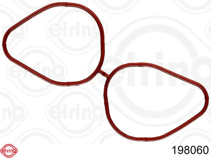 Прокладка впускного колектора, нижня 198060 Elring