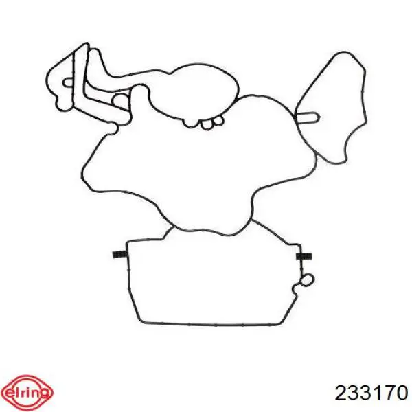 Прокладка передньої кришки двигуна Elring 233170 ціна, від 5.58 USD