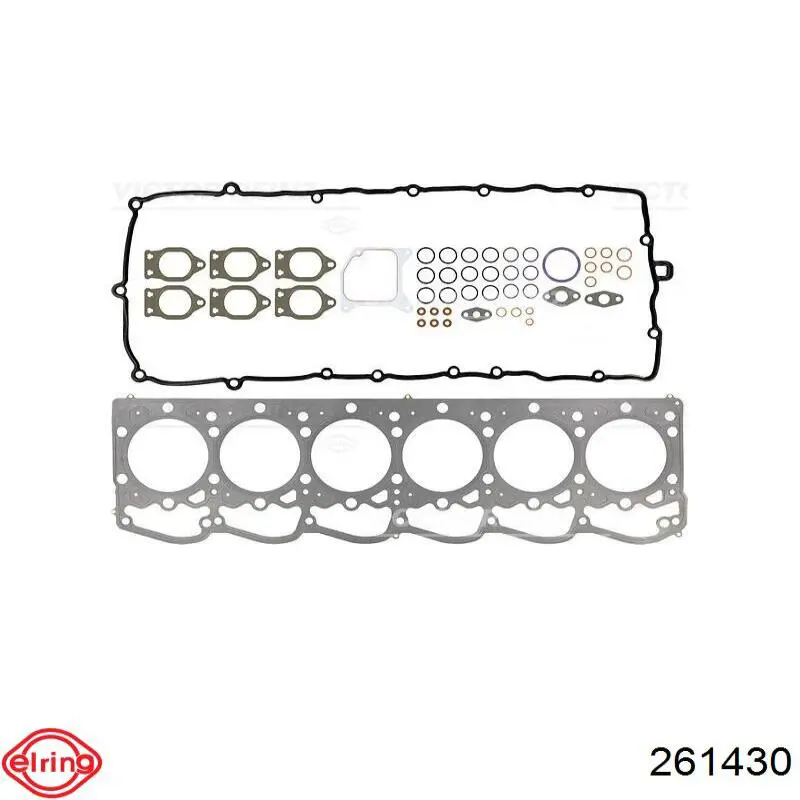 Комплект прокладок двигуна, верхній DAF 0683657 ціна, від 384.14 USD