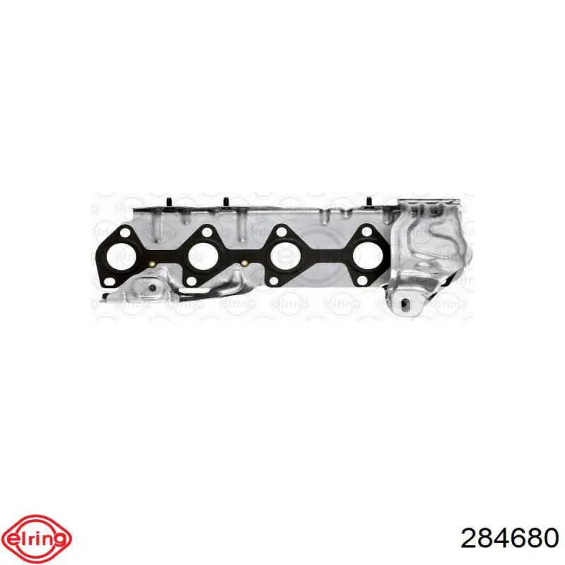 Прокладка колектора 9672921080 Peugeot/Citroen