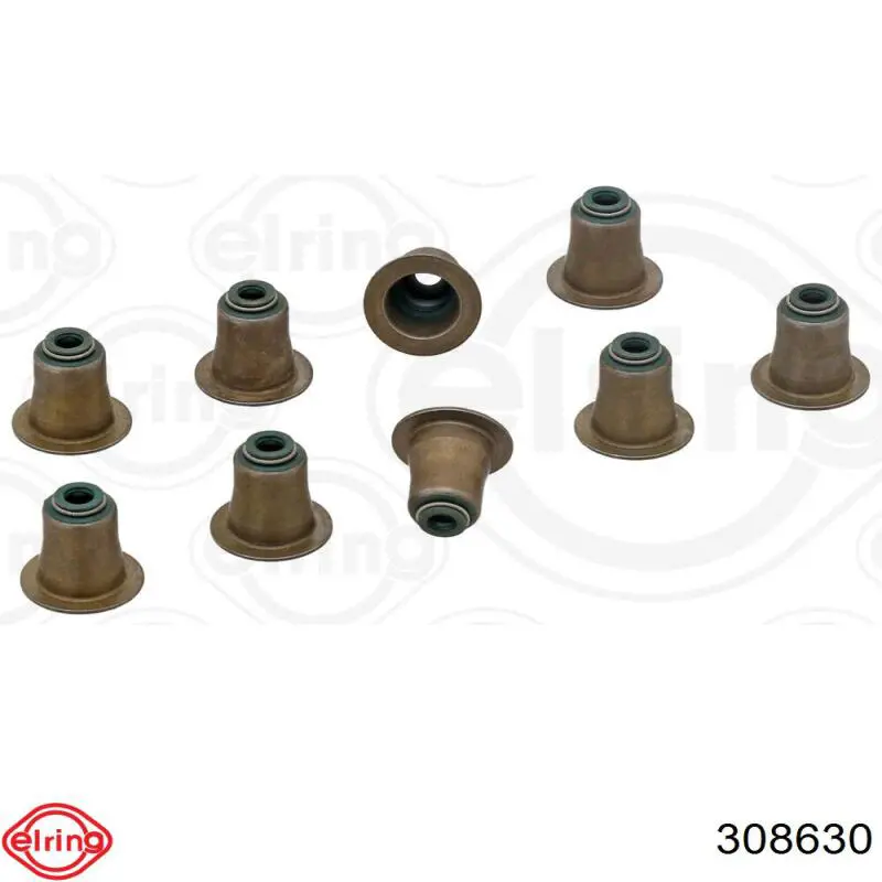 308630 Elring сальник клапана (маслознімний, випускного, комплект)
