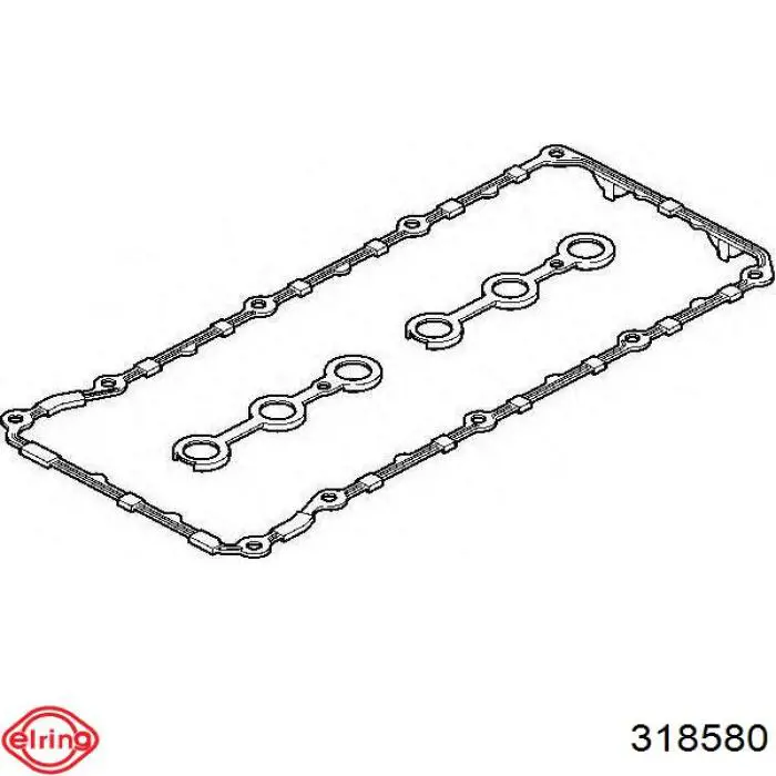 Прокладка клапанної кришки двигуна, комплект Elring 318580 ціна, від 23.75 USD