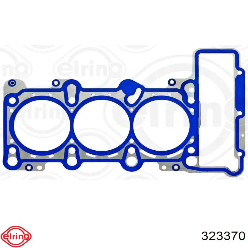 Прокладка головки блока циліндрів (ГБЦ), ліва 323370 Elring