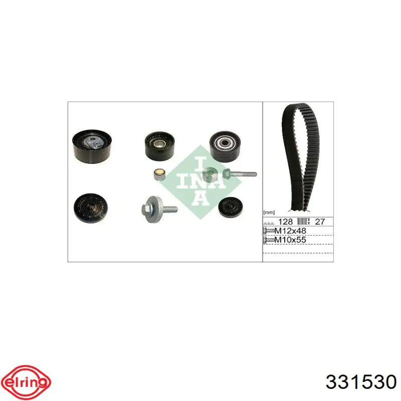 Сальник коленвалу 7700106390 Renault (RVI)