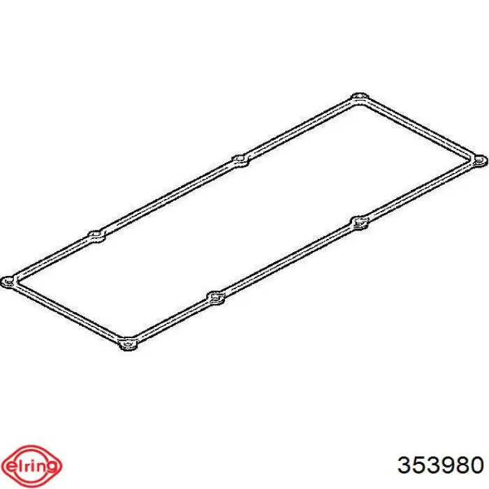 Прокладка клапанної кришки двигуна Elring 353980 ціна, від 12.29 USD