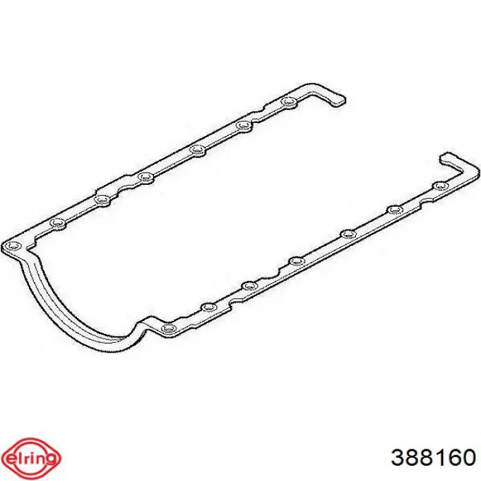 Прокадка масляного картера піддону Ford 1053872
