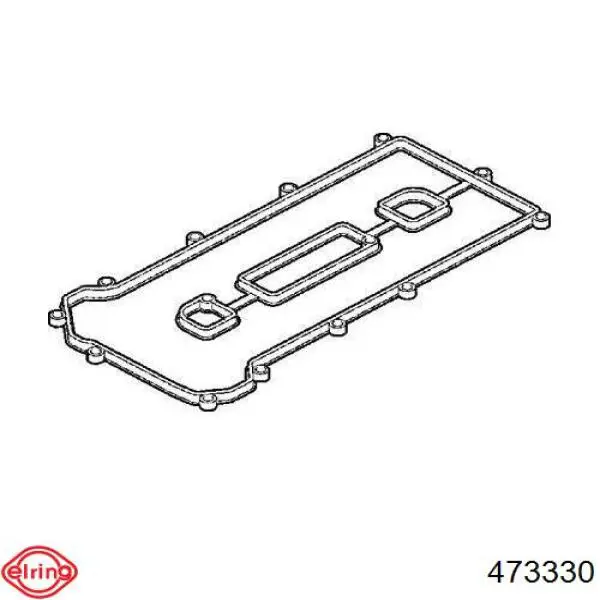 473330 Elring прокладка клапанної кришки двигуна, комплект