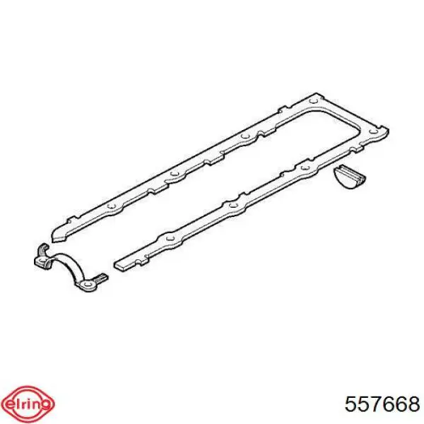 Прокладка клапанної кришки двигуна Elring 557668 ціна, від 3.17 USD