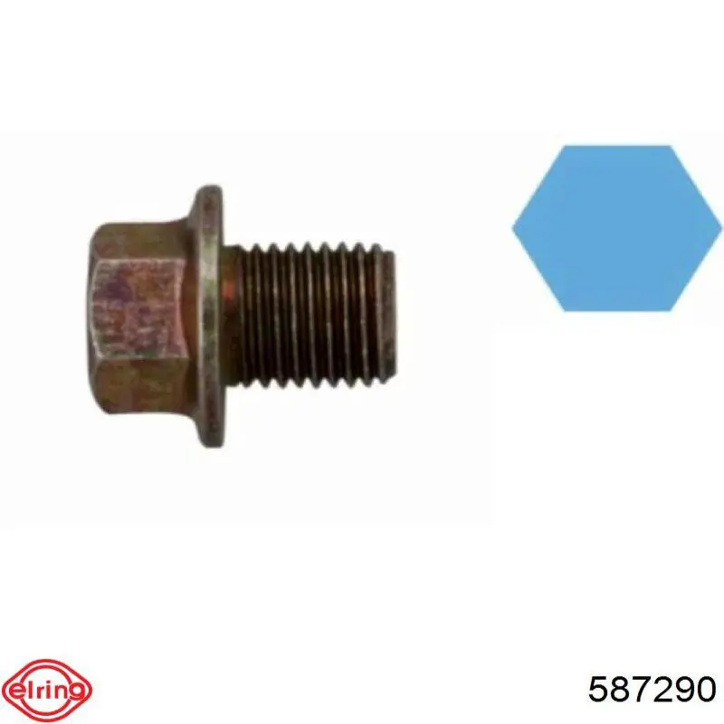Пробка піддона двигуна Elring 587290 ціна, від 2.73 USD