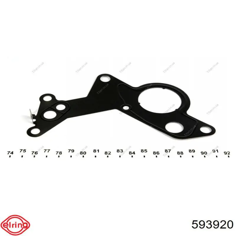 Купити 593920 Elring Кільце форсунки