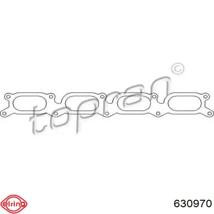 Прокладка впускного колектора Elring 630970 ціна, від 3.18 USD