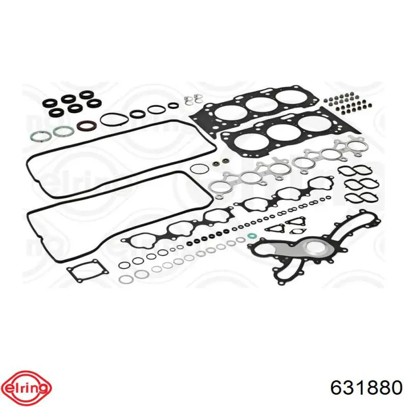 Комплект прокладок двигуна, верхній 631880 Elring
