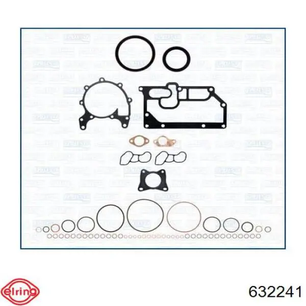 Прокладка головки блока циліндрів (ГБЦ) 632241 Elring