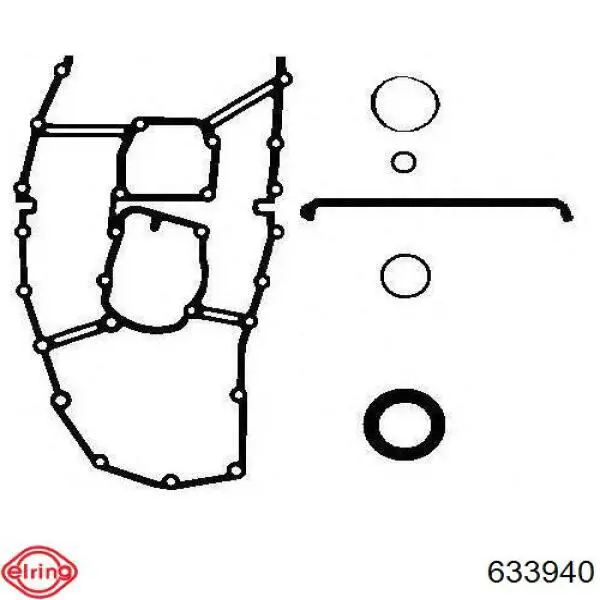 Прокладка передньої кришки двигуна, ліва BMW 11141740845 ціна, від 3.62 USD